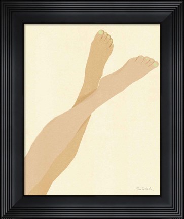 Framed She Got Legs II Print