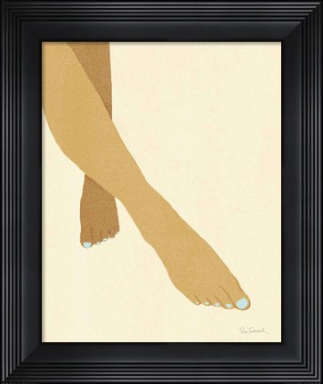 Framed She Got Legs I Print