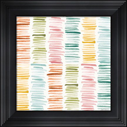 Framed Girlfriends Pattern V Print