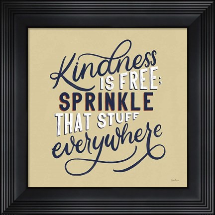 Framed Everyday Sentiment IV Print