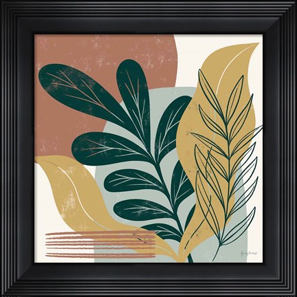 Framed Mid Century Modern III Light Print