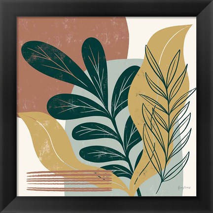 Framed Mid Century Modern III Light Print