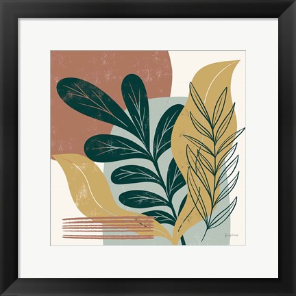 Framed Mid Century Modern III Light Print