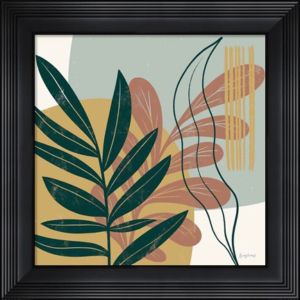 Framed Mid Century Modern I Light Print