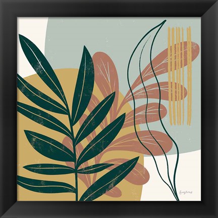 Framed Mid Century Modern I Light Print