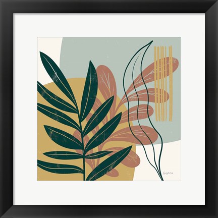 Framed Mid Century Modern I Light Print