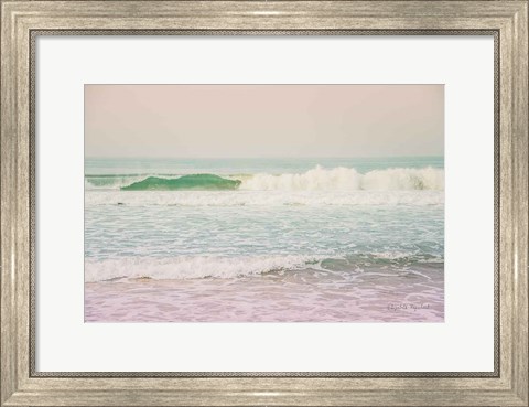 Framed Morning Wave II Print
