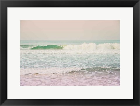 Framed Morning Wave II Print