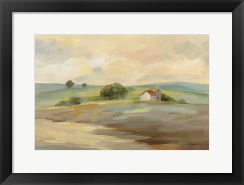 Framed Path to the Farm Print