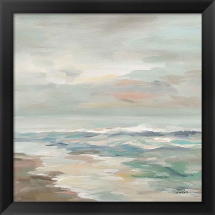 Framed Pastel Tide Print