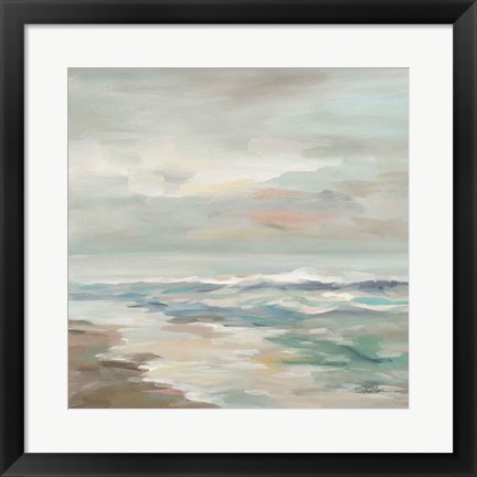 Framed Pastel Tide Print