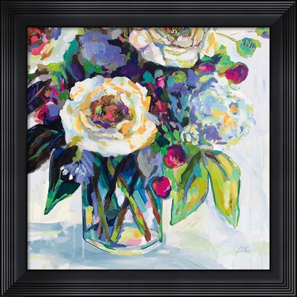 Framed Content Bright Crop Print