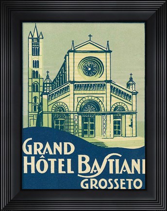 Framed Travel Poster III Print