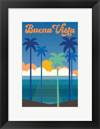 Framed Buena Vista Print