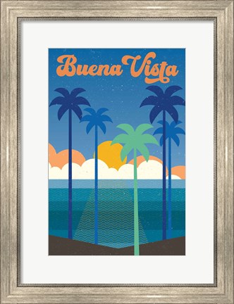 Framed Buena Vista Print