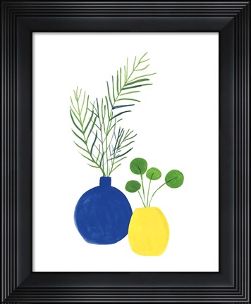Framed Potted I Print