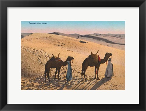 Framed Desert Crossing Print