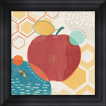 Framed Fruit Frenzy V Print