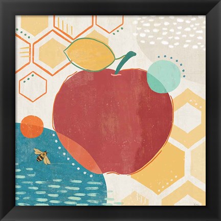 Framed Fruit Frenzy V Print