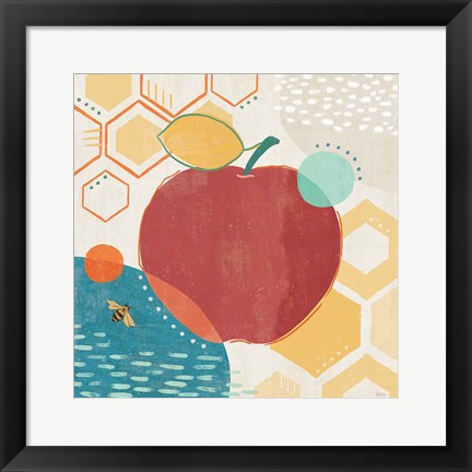 Framed Fruit Frenzy V Print