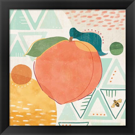 Framed Fruit Frenzy III Print