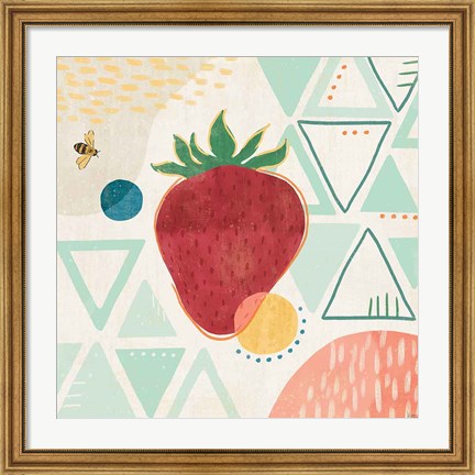 Framed Fruit Frenzy IV Print