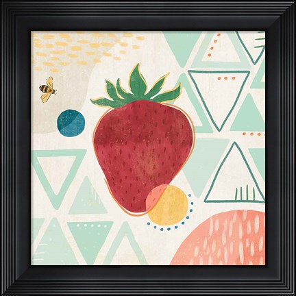 Framed Fruit Frenzy IV Print