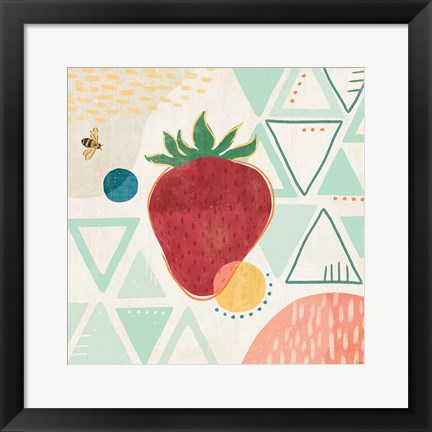 Framed Fruit Frenzy IV Print