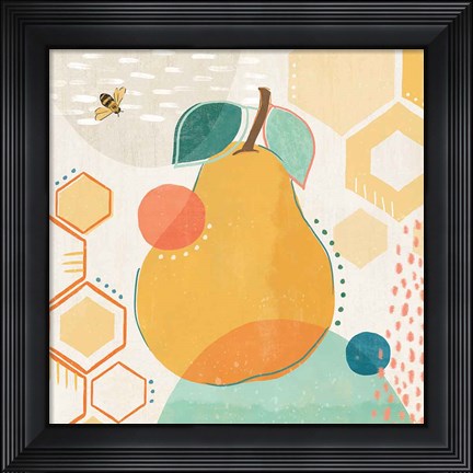 Framed Fruit Frenzy II Print