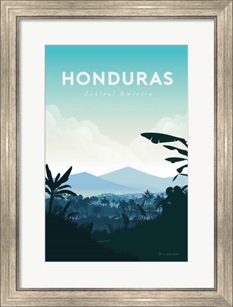 Framed Honduras Print