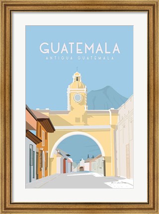 Framed Antigua Guatemala Print
