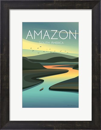 Framed Amazon Print