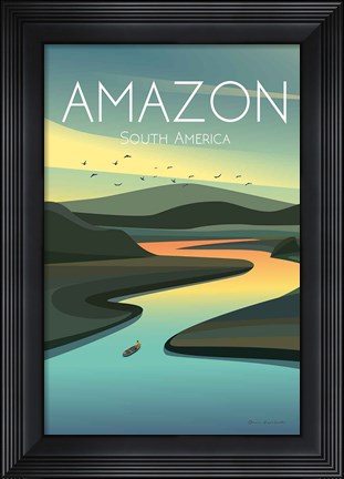Framed Amazon Print