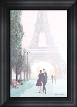 Framed Paris Love Print