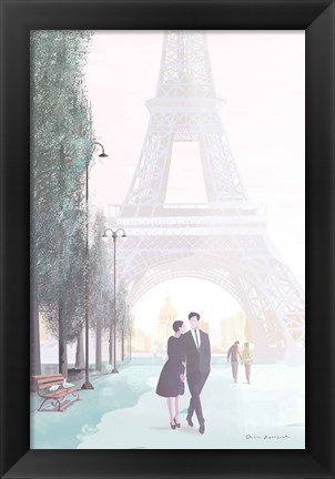 Framed Paris Love Print