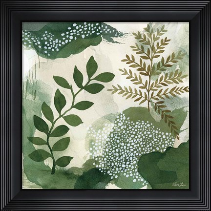 Framed Woodland Walk I Print