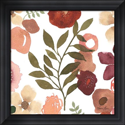 Framed Garden Dance IV Print