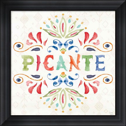 Framed Sweet and Spicy XII Print