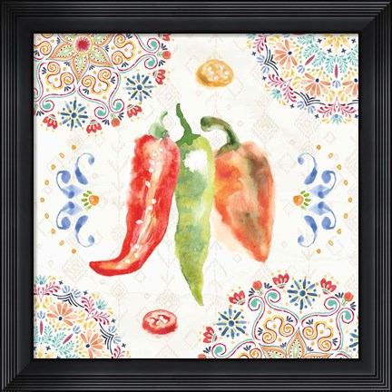 Framed Sweet and Spicy III Print