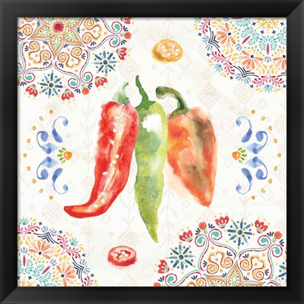 Framed Sweet and Spicy III Print