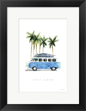 Framed Surf Days II Print