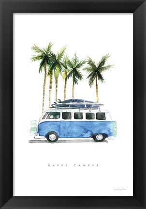 Framed Surf Days II Print