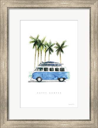 Framed Surf Days II Print