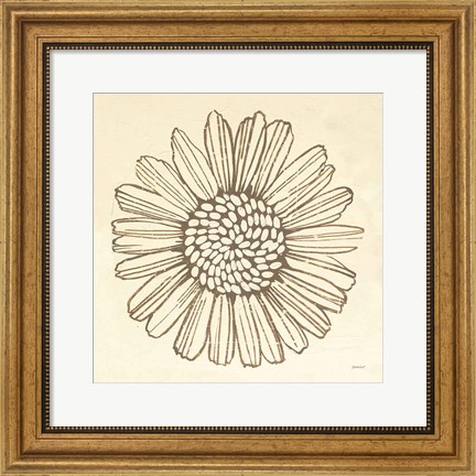 Framed Farmhouse Sunflower Print