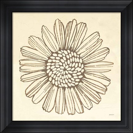 Framed Farmhouse Sunflower Print