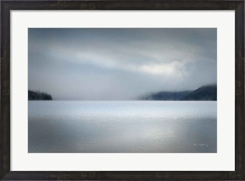 Framed Lake Reflection Idaho Print