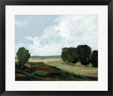 Framed Green Grove Print