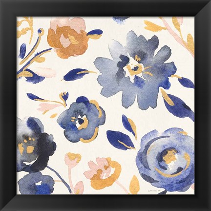 Framed May Flowers III Print