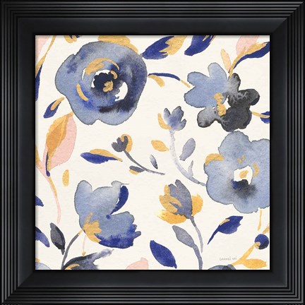 Framed May Flowers II Print