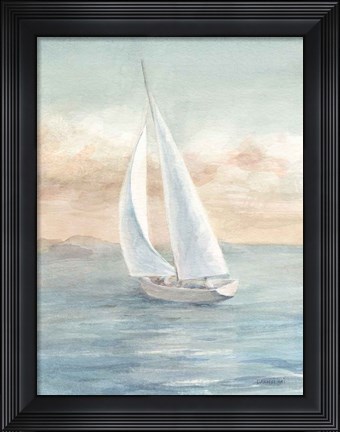 Framed Full Sail I Print